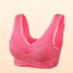 Comfy Corset Bra Front Cross Side Buckle Lace Bras - Image 9