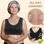 Comfy Corset Bra Front Cross Side Buckle Lace Bras - Image 6