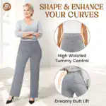 Women's Casual High Waist Stretch Pants - Image 4